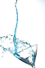 Splashing  cocktail
