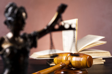 Lady of justice, Law