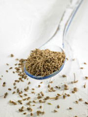 Cuillérée de graines d'anis