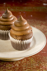 Petits cakes au chocolat et au café