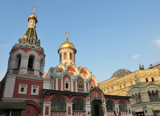 kazaan church in moscow