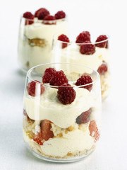 Tiramisu aux fruits rouges