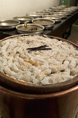 Fabrication de marrons glacés