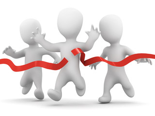 3d Little man wins the race