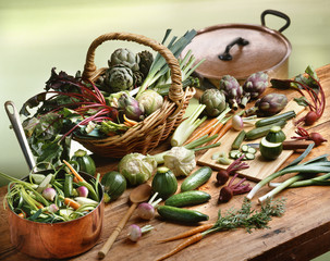 Assortiment de minis légumes