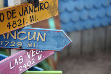 Directional Signs in Cape Cod