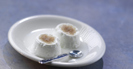 faisselles à la cassonade