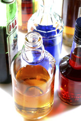 assortiment d'alcools