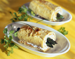 Asperges aux herbes et au gruyère
