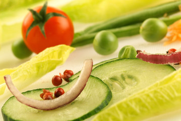 diététique symbole légumes