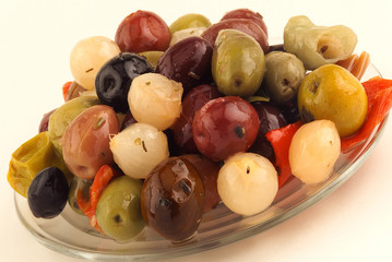 mélange olives