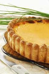 quiche paysanne au potiron