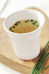 bouillon de poule pimenté