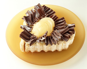 charlotte poire chocolat