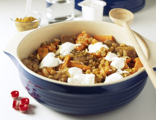 curry de porc aux carottes et raisins