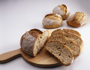 Pain tranché et pains individuels