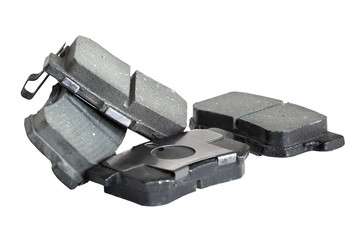 brake pad isolated on white