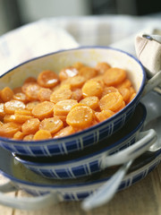 Carottes glacées à orange