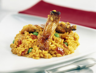 riz au lapin