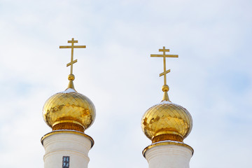 Golden domes of the Orthodox church