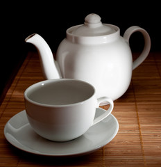 Tea and teapot
