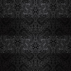 black paisley pattern