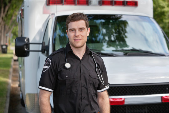 Male Paramedic Portrait