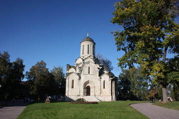 Russia, Moscow. Saviour Monastery Andronicus. Saviour Cathedral