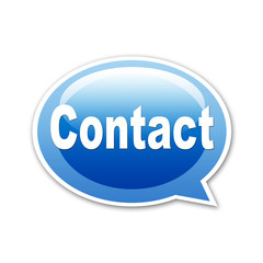 Pegatina globo Contact