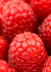 Raspberries  background