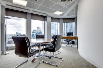 Modern office meeting room interior