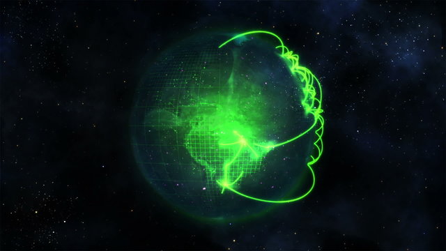 Green Earth turning