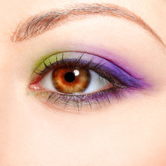 Obraz premium eye zone make up