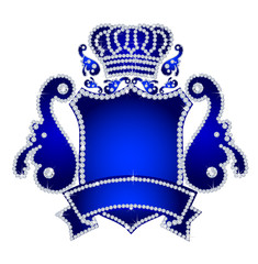 Familienwappen Blanko