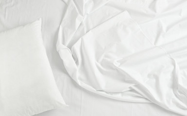 bedding sheets and pillow sleep bed