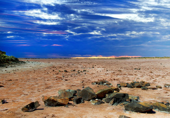 Lake Ballard--(salt pan) Western Australian.