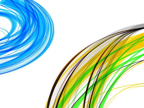 abstract  multi color wave backgorund