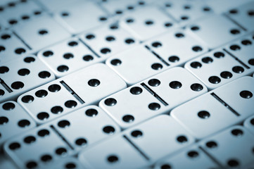 Dominos blue texture.