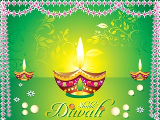 abstract diwali background