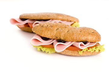 sandwich with vegetables