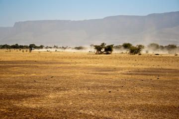 Semi-desert region of Mali.