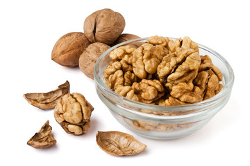 cracked walnuts