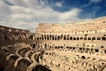 Coliseum interiors