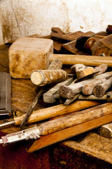 Hammer Chisel Wood