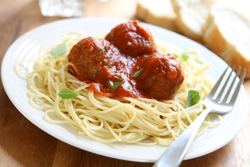 Spaghetti and Meatballs