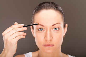 Fototapeta premium Making make-up