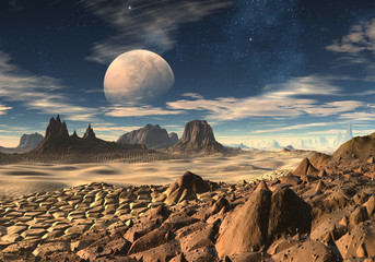 Fantasy Alien Planet © diversepixel
