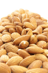 A pile of roasted almond