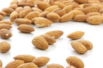 Roasted Almond on white