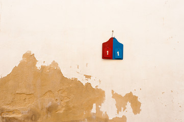 Old scoreboard © Olaf Speier